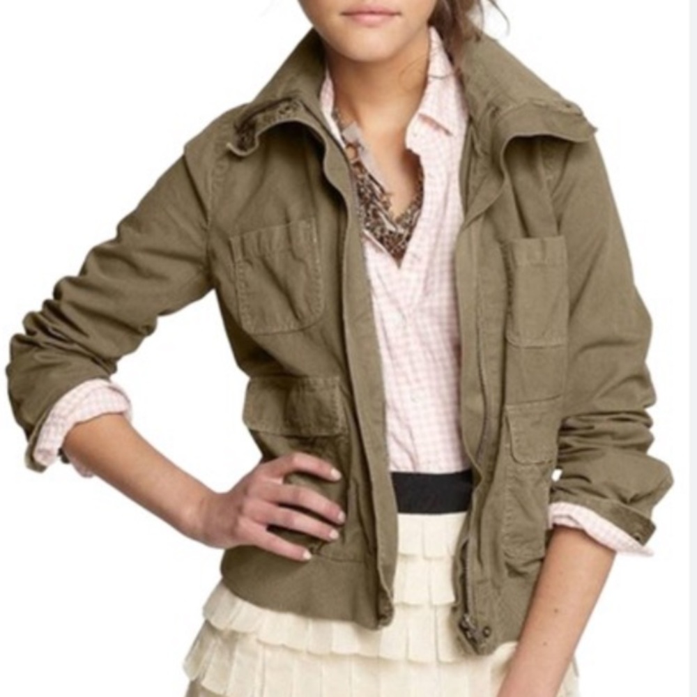 J.Crew Cotton Bomber Jacket